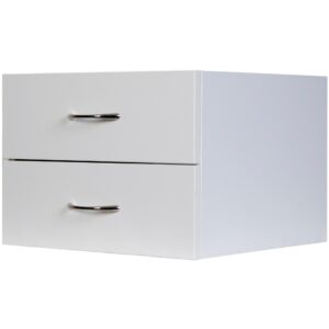 Logan Student Desk Drawer White