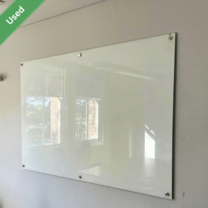 Glass Mounted Whiteboards (Used)