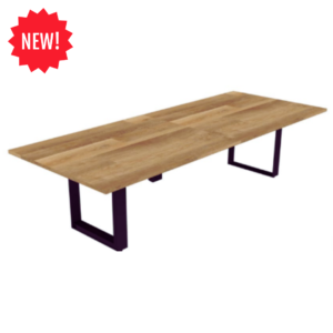 Desk Height Community Table with Power