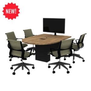 Huddle Low Table D Shape 5pp